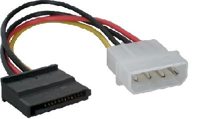 Переходник питания SATA (15pin) - Molex 8981, 20 см